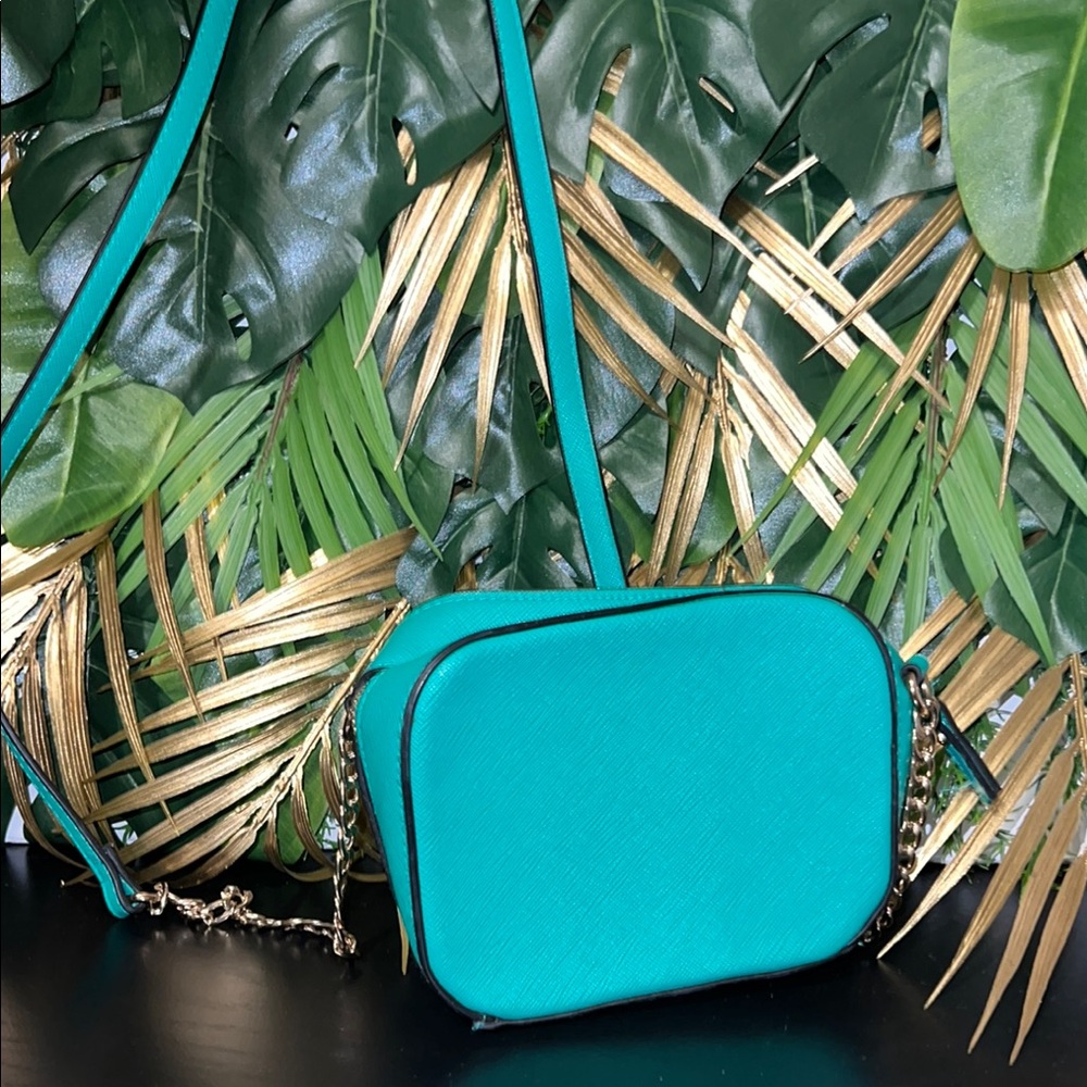 Teal Crossbody Bag